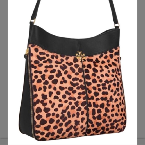 Tory Burch Handbags - 🚫SOLD🚫Tory Burch Ivy Hobo ‘Leopard Calf hair’🆕